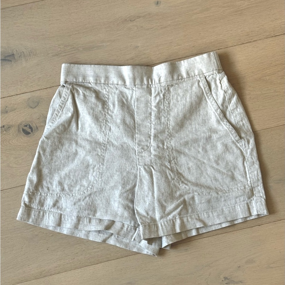 Banana Republic Flax Linen-Blend Easy Short Size XS
